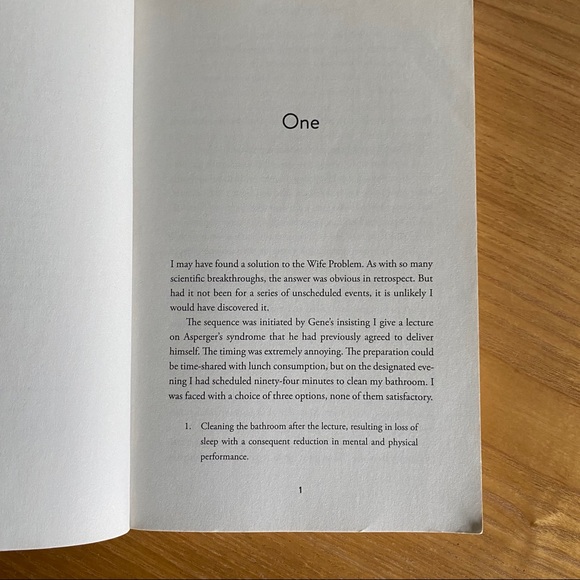 The Rosie Project by Graeme Simsion Don Tillman 1 - Picture 6 of 12